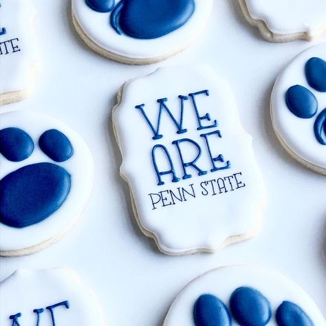 Penn State Cookies, Penn State Party, Penn State Cake, Jake 2024, We Are Penn State, Penn State Football, Penn State, Grad Party, Grad Parties