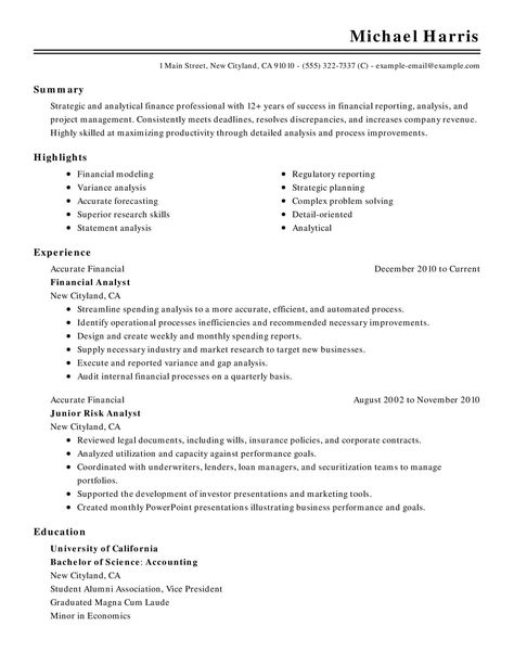 Resume Format For Experienced, Finance Resume, Professional Resume Format, Word Office, Microsoft Word Resume Template, Microsoft Word 2010, Basic Resume, Microsoft Office Word, Teacher Resume Template