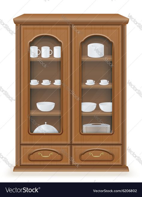 Cupboard Drawing, Brand Profile, Cartoon House, Kitchen Cupboards, House Made, Big Picture, Made Of Wood, Furniture Making, Cupboard