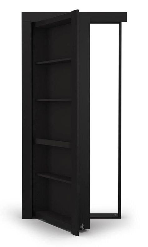 Flush Mount Paint Grade Bookcase Hidden Door– Murphy Door, Inc. Bookcase Hidden Door, Murphy Doors, Farm Pool, Hidden Bookcase Door, Boys Den, The Murphy Door, Hidden Bookcase, Hidden Door Bookcase, French Bookcase