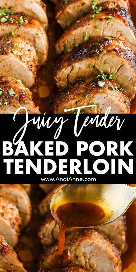 Oven Baked Pork Tenderloin, Pork Loin Recipes Oven, Oven Roasted Pork Tenderloin, Baked Pork Loin, Easy Pork Tenderloin Recipes, Roasted Pork Tenderloin Recipes, Pork Tenderloin Oven, Easy Pork Tenderloin, Baked Pork Tenderloin