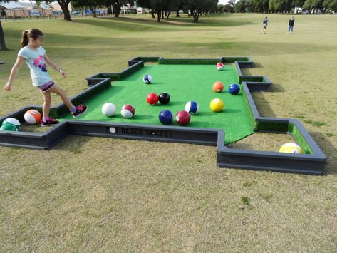 Table Soccer, Diy Yard Games, Outside Games, Pool Tables, Backyard Playground, Yard Games, Backyard Games, Lawn Games, Diy Yard