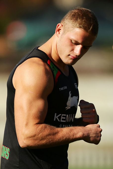 George Burgess in training Australian Rugby Players, Australian Rugby League, National Rugby League, Hot Rugby Players, South Sydney Rabbitohs, Australia Rugby, Rugby Men, Men’s Fitness, Men Store