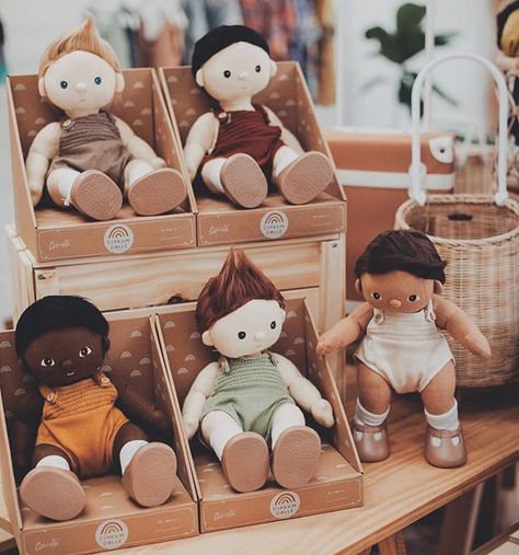 The outpouring of love for Dinkum Dolls has been overwhelming! Thank you to all of our beautiful stockists and customers for loving these little ones so enthusiastically 🌈 Dinkum Dolls on the shelf at one of our stockists @tinyfolkco in Australia Olli Ella, Waldorf Dolls, Cute Toys, Product Ideas, Lovely Things, Wonderful World, On The Shelf, Kids Gifts, Just For Fun