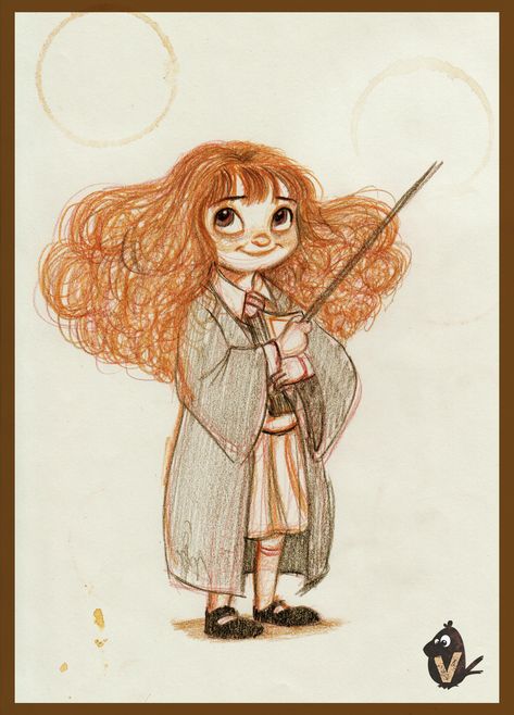 Harry Potter Art Drawings, Harry Potter Painting, Color Pencil Illustration, Harry Potter Illustrations, Art Journal Cover, Harry Potter Artwork, Harry Potter Drawings, Character Design Sketches, Harry Potter Anime