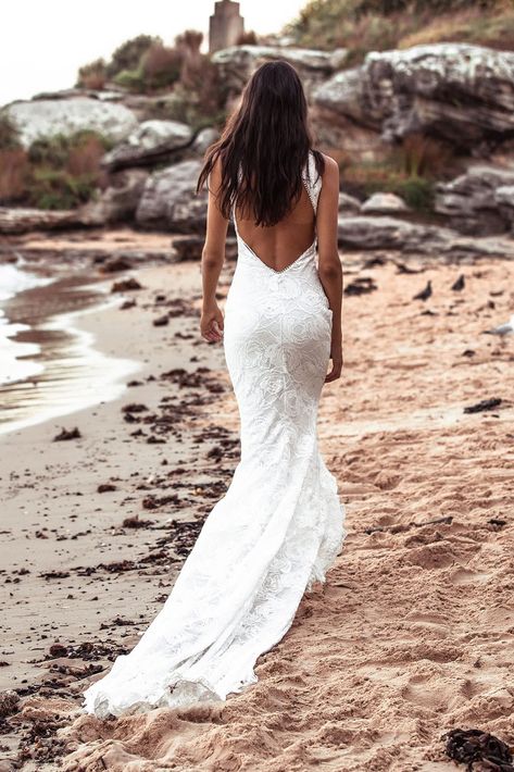 Alexandra Rose Gown | Lace Wedding Dress | Grace Loves Lace Wedding Dresses Mermaid Trumpet, Rose Gown, Boho Wedding Dresses, Wedding Dresses Mermaid, Cheap Wedding Dresses Online, Dresses Mermaid, Lace Bridal Gown, Evening Dresses Cocktail, Casual Wedding Dress