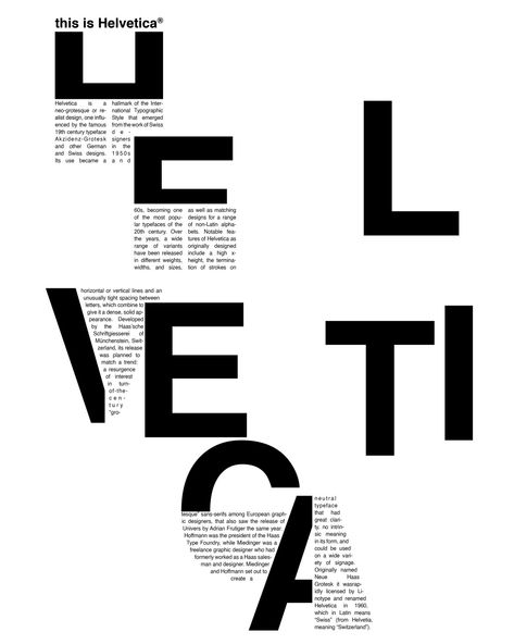 Helvetica Typography, Typeface Poster, Typographic Poster Design, Typographic Layout, 잡�지 레이아웃, Typography Book, Poster Design Layout, Graphic Design Collection, 타이포그래피 포스터 디자인