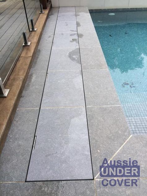 Aussie UnderCover | Hidden Pool Covers | Automatic, Manual % Hidden Pool Cover, Pool Covering Ideas, Pool Cover Ideas, Pool Cover Roller, Pool Paving, Hidden Pool, Pool Plumbing, Automatic Pool Cover, Solar Pool Cover