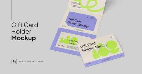 Gift Card Mockup, Product Mockups ft. gift & mockup - Envato Elements Gift Card Games, Mockup Product, Get Gift Cards, Card Mockup, Envato Elements, Social Media Content, Spice Things Up, Mockup, Colorful Backgrounds