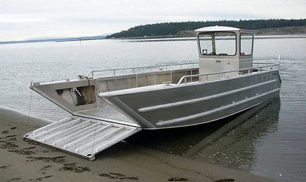 Mini Cabin, Utility Boat, Yamaha Engines, Rigid Inflatable Boat, Cargo Transport, Boat Trailers, Landing Craft, Boat Ideas, Aluminum Boat