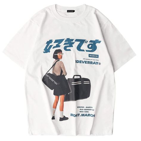 Mens 90s Vintage Oversize Shirts Summer Unisex Hipster Printed Casual Tee Streetwear Harajuku Top Tshirt Hipster Prints, Y2k Shirts, Aelfric Eden, Japanese Tshirt, Summer Graphic Tee, Oversized Streetwear, Oversized Graphic Tee, Streetwear Aesthetic, Streetwear Tops