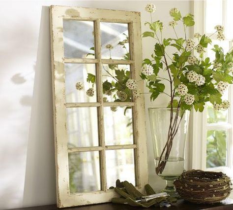 Mirror barn door