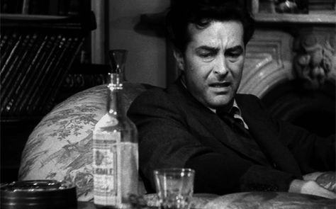 "I can't take quiet desperation."  - Ray Milland, "The Lost Weekend" Ray Milland, Oscar Movies, The Lost Weekend, Jane Wyman, It Happened One Night, Driving Miss Daisy, Hollywood Scenes, Witness For The Prosecution, Billy Wilder