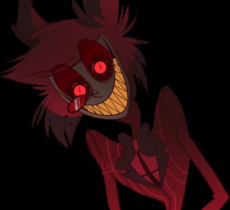 Alastor Hazbin Hotel Creepy, Alastor Scary Smile, Alastor Scary, Alastor Smile, Alastor Demon Form, Alastor Creepy, Radio Demon, Creepy Smile, Creepy Faces