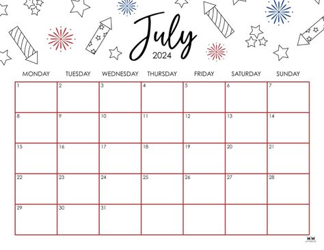 July 23 Calendar, July Calendar 2020, July Whiteboard Calendar, July Calander, July Widget, Monthly Calenders, Calander Printable, Affirmation Calendar, July 2022 Calendar