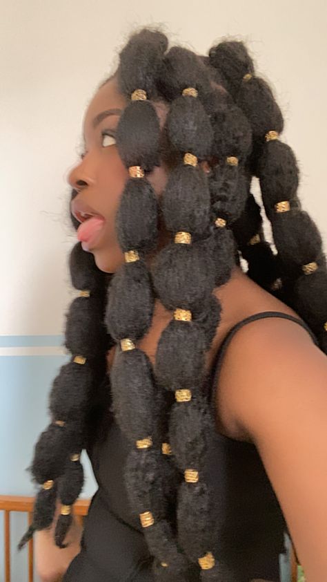 Bubbles Braids, Braids Black And Blonde, Poodle Puffs, Afro Styles, Bubble Braids, Black And Blonde, Natural Hair Braids, Cornrow Hairstyles, African Braids Hairstyles