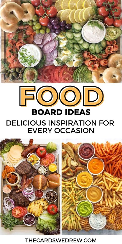 Food Board Party, Bring A Board Party, Bring Your Own Board Party, Food Boards For Parties, Bring Your Own Board, Bring A Board Night, Boards For Parties, Charcuterie Board Themes, Dinner Boards