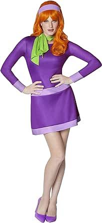 Daphne Blake Costumes, Daphne Cosplay, Fantasia Plus Size, Scooby Doo Costumes, Daphne Scooby Doo Costume, Purple Cosplay, Daphne Costume, Plus Size Costume, Scarf Outfit