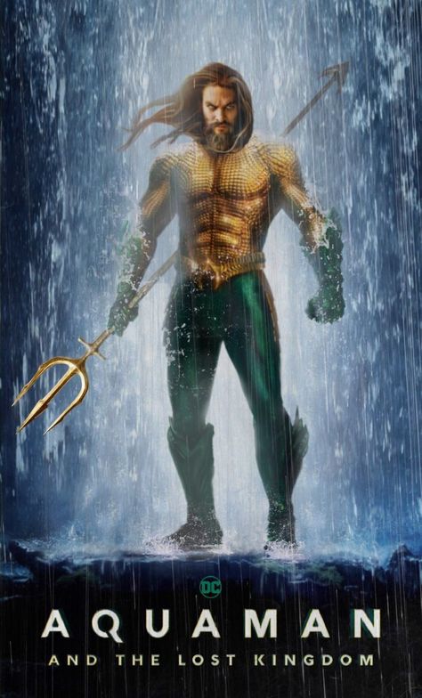 Aquaman and the lost kingdom Aquaman And The Lost Kingdom, Aquaman Dc Comics, Kingdom Movie, Marvel Movie Posters, Film Critic, Justice League Unlimited, Batman Wallpaper, Pelo Afro, Marvel Movie