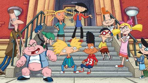 Hey Arnold Fan Art, Hey Arnold Characters, Arnold Wallpaper, Nickelodeon Characters, Rugrats All Grown Up, Ipad Wallpaper Aesthetic 4k, Monster Squad, Ipad Wallpaper Aesthetic, Cartoons Animation