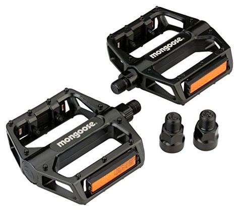 Mongoose Mountain Bike Pedal * Read more reviews of the product by visiting the link on the image. (This is an affiliate link) Mongoose Mountain Bike, Mountain Bike Shoes, Bicycle Maintenance, Cool Bike Accessories, Hybrid Bike, Bike Pedals, Mountain Bicycle, Bike Shoes, Mountain Biker