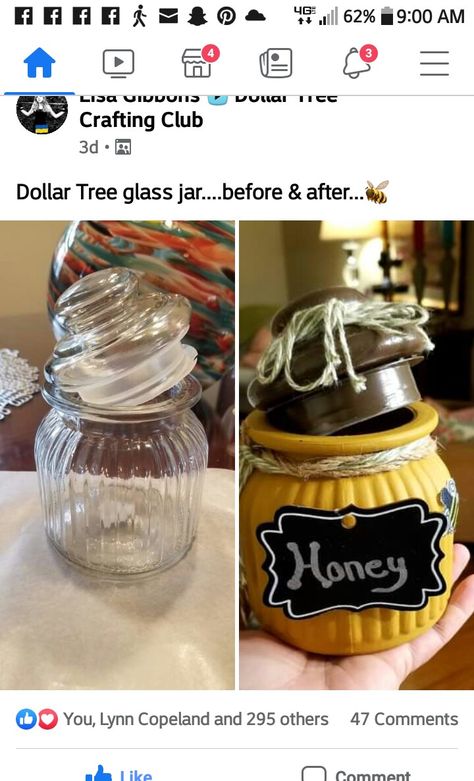 Diy Honey Jar Craft, Bumble Bee Gift Ideas, Honey Bee Home Decor, Diy Bee Theme Decor, Bee Centerpiece Ideas Diy, Diy Beehive Decoration, Bee Diy Decor, Dollar Tree Bee Crafts, Diy Bee Decorations