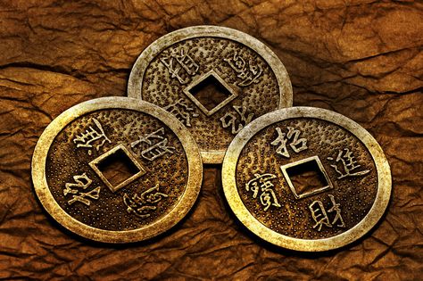 I-ching. Three gold coins used for i-ching prophecy in gold lightning , #Aff, #gold, #ching, #coins, #lightning, #prophecy #ad Forest Illustrations, Gold Lightning, I Ching, Forest Illustration, Psychic Mediums, Reading Room, Psychic Readings, Awesome Stuff, Gold Coins