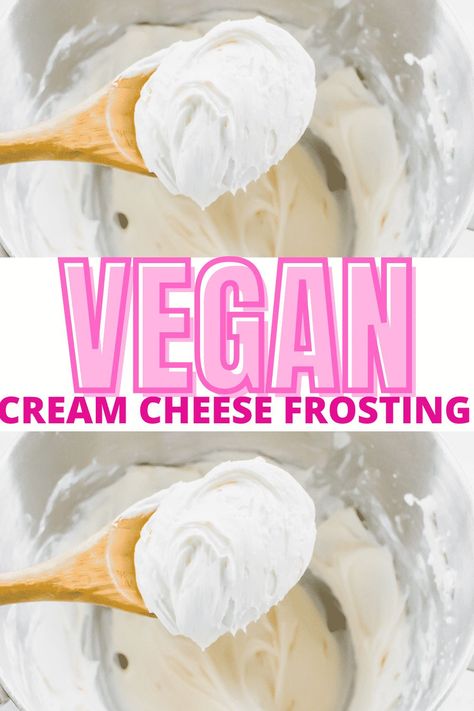 Homemade Dairy Free Frosting, Ab Rehab, Dairy Free Cream Cheese Frosting, Vegan Breads, Dairy Free Frosting, Vegan Cream Cheese Frosting, Gluten Free Desserts Healthy, Vegan Frosting, Dairy Free Cream Cheese