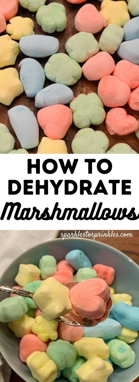 Dehydrated Candy Recipes, Dehydrating Marshmallows, Dehydrate Marshmallows, Purposeful Pantry, Fondant Recipes, Dehydrating Recipes, Pantry Basics, Dehydrating Food Storage, Food Dehydration