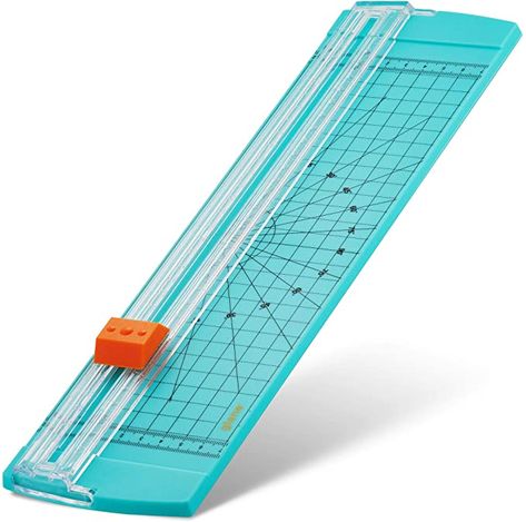 Amazon.com : Glone 12 inch Paper Trimmer, A4 Size Paper Cutter with Automatic Security Safeguard for Coupon, Craft Paper and Photos (Green) : Office Products Monitor Stand Diy, A4 Size Paper, Paper Craft Tools, Xmas Sticker, Paper Trimmer, Cut Photo, Cool Notebooks, Craft Paper, Vintage Printables