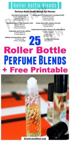 Perfume Roller, Essential Oil Perfumes Recipes, Roller Bottle Recipes, Roller Bottle Blends, Homemade Perfume, Perfume Recipes, Diy Essentials, Diy Perfume, Essential Oil Roller Bottle