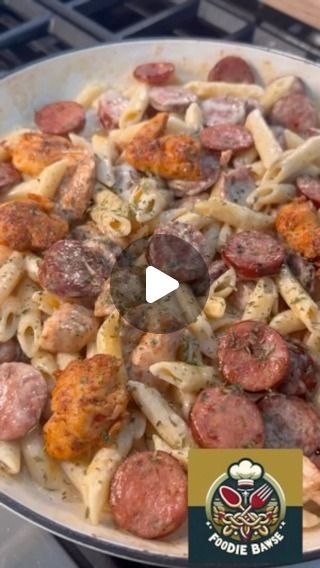 Cajun Chicken And Sausage Alfredo, Chicken And Sausage Alfredo, Easy Weekend Dinners, Cajun Chicken And Sausage, Sausage Alfredo, Alfredo Recipes, Chicken Thights Recipes, Chicken And Sausage, Teriyaki Tofu