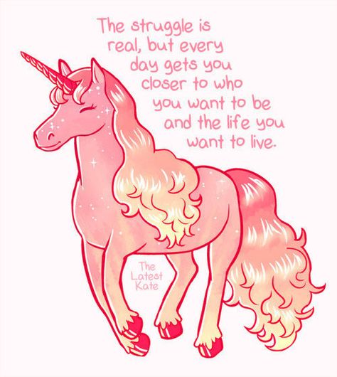 Inspirational Animal Quotes, Unicorn Quotes, Cute Animal Quotes, Online Comics, Struggle Is Real, Oprah Winfrey, Animal Quotes, Pokemon Art, Cute Quotes