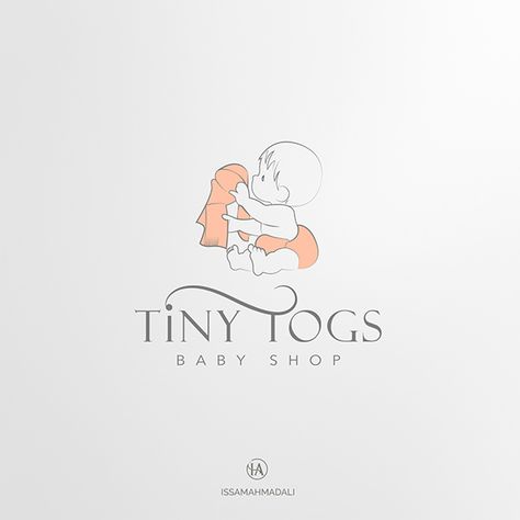 Baby Shop Logo, Baby Logo Branding, Baby Boutique Logo, My Logo Design, Baby Logo Design, Shop Name Ideas, Perfume Logo, Store Design Boutique, Birthday Wishes For Sister