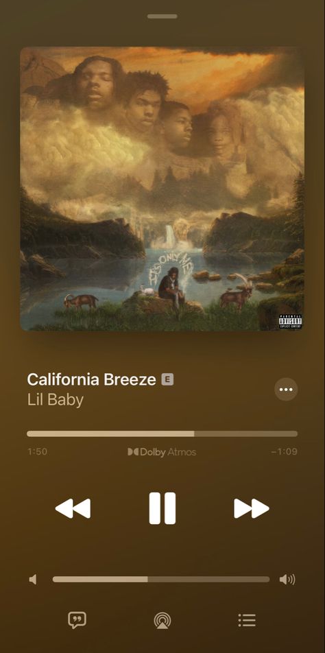 Lil Baby - California Breeze Music Playlist Rap, Playlist Rap, Apple Music Playlist, Baby Lyrics, Therapy Playlist, Baby Songs, Lyrics Aesthetic, Baby Album, Young Thug