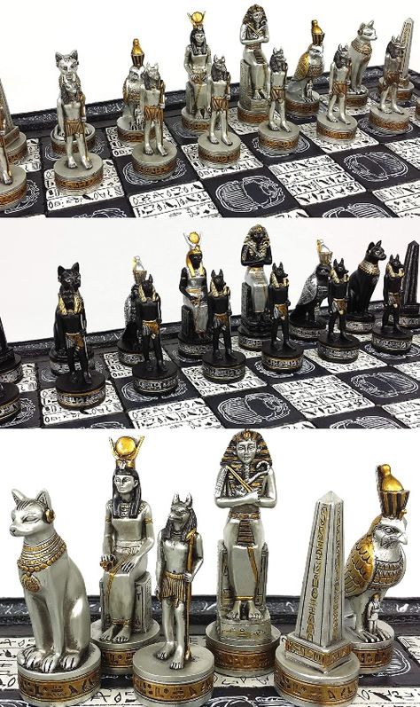 Dragon Chess Set, Fantasy Chess Pieces, Dragon Chess, Themed Chess Sets Star Wars, Chess Collection, 3d Chess Set, Mickey Mouse Bedroom, Weird Chess Set, Egyptian Anubis