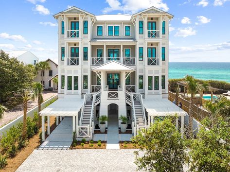 House On Piers, Zillow Homes For Sale, Seagrove Beach Florida, 30a Homes, House In Florida, Florida Photos, Beach Houses For Sale, Florida Beach House, Luxurious Homes