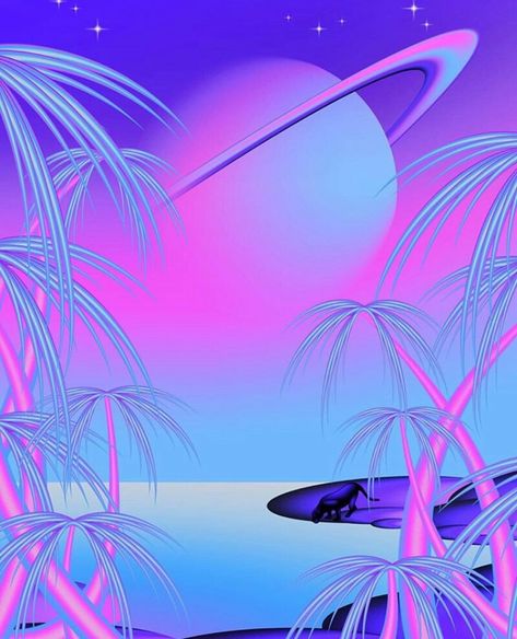 pixelwave Vaporwave Illustration, 80s Illustration, Scenery Pictures, Visual Style, Travel Diaries, Sims 2 Cc, Aviation Art, Sims 2, Spirit Animal