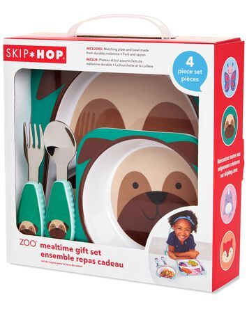 Mealtime | Skip Hop | Free Shipping Toddler Independence, Independent Toddler, Skip Hop Zoo, Divided Plate, Christmas Jammies, Fork And Spoon, Baby High Chair, Skip Hop, Forks And Spoons