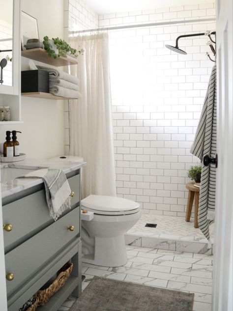 Bathroom Ideas No Bath, Standing Shower No Door, Standing Shower Makeover, Small Airy Bathroom, Tiny Bathroom With Shower Stall, Very Small Bathroom With Shower Only, Small Master Bath Layout No Tub, Small Open Concept Bathroom, Small Bathroom With Shower Only Simple