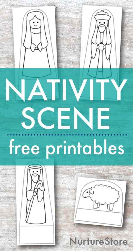 Free Printable Nativity Characters, Nativity Characters Printable, Christmas Church Activities Kids, Christmas Activities For Kids Church, Free Printable Nativity Scene, Nativity Printables For Kids, Nativity Story For Kids Free Printable, Nativity Printables Free, Free Nativity Printables