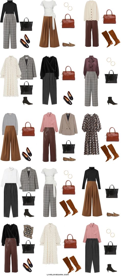 How to Build a Fall Work Capsule Wardrobe - livelovesara Capsule Wardrobe Formula, Work Capsule Wardrobe, Outfit Ideas Work, Trendy Work Outfit, Capsule Wardrobe Women, Work Capsule, Capsule Wardrobe Work, Capsule Wardrobe Outfits, Fall Wardrobe Essentials