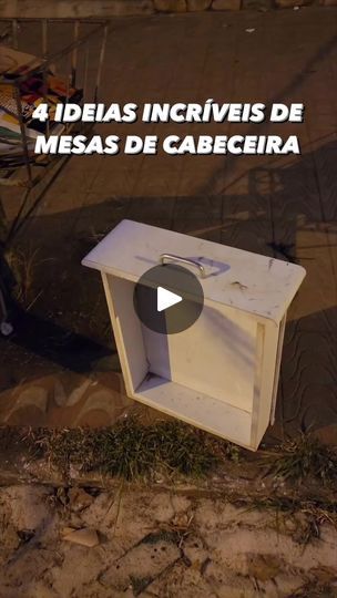 328K views · 8.8K reactions | 4 ideias incríveis de mesa de cabeceira | Mania de Decoração | Mania de Decoração · Original audio Diy Decor, Audio, Dye, Design