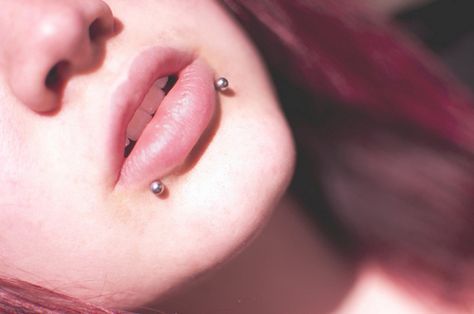 Snake Bite Piercing, Snake Bite, Snake Bites, Photo Sharing, We Heart It, Lips, Lost