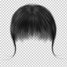 Bangs Template, Hair Drawing Tutorial, Hair Template, Taekook Icons, Medium Black Hair, Korean Bangs, Girl Hair Drawing, No Bangs, Drawing Hair Tutorial