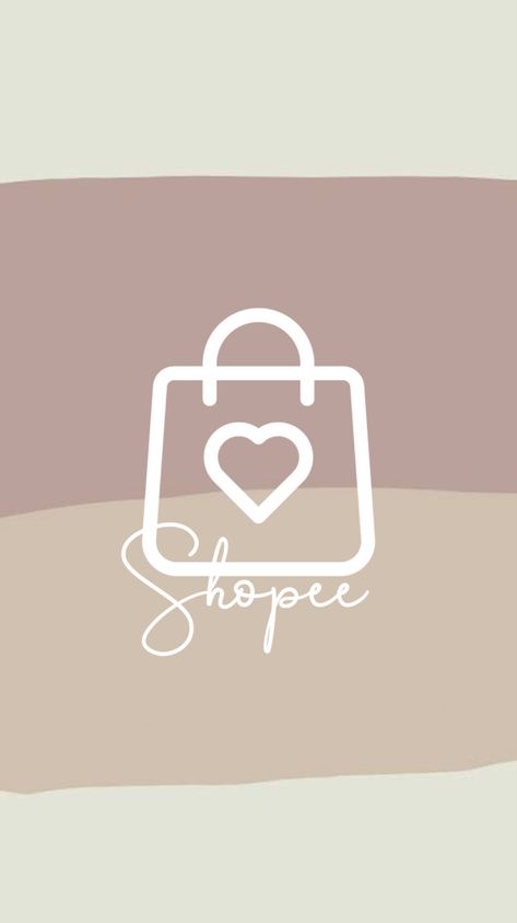 Shoppe Logo, Aesthetic Apps, Ios14 Aesthetic, Ig Aesthetic, App Logo, Internet, ? Logo, Quick Saves