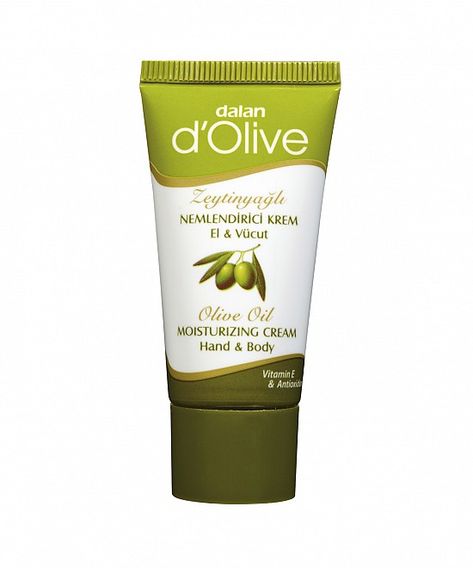 Dalan D`Olive Hand&Body Cream -20 ml. x 24 Hand Body, Hand Cream, Moisturizer Cream, Body Cream, Product Design, Paraben Free Products, Body Lotion, Olive Oil, The Balm