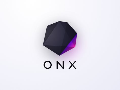 ONX logo by Tony Gines #Design Popular #Dribbble #shots Healthy Snacks For Adults, Crystal Logo, Visiting Card, Geometric Logo, Motivational Messages, Design Business, Logo Inspiration, Graphic Design Inspiration, Logo Branding