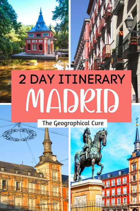 How To Spend 36 Perfect Hours in Madrid Spain 10 Days In Spain, Basque Spain, Madrid Itinerary, Madrid Spain Travel, Backpacking Spain, Spain Itinerary, Madrid City, Spain Culture, Madrid Travel