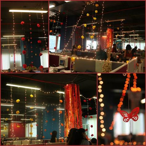 Diwali decoration of Team DASH bay. #Winners Diwali Bay Decoration Office, Bay Decoration, Diwali Vibes, Diwali Decoration, Art Attack, Diwali Decorations, Office Decoration, Happy Diwali, Diwali